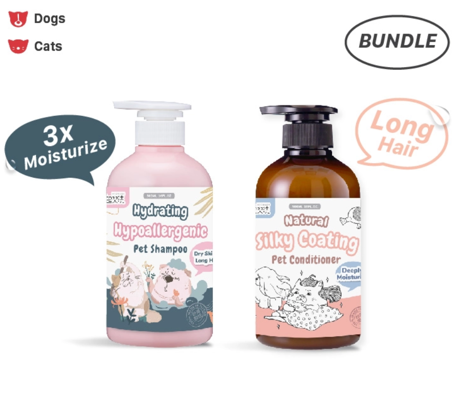 MAOWASH Hydro Hypoallergenic Shampoo Set